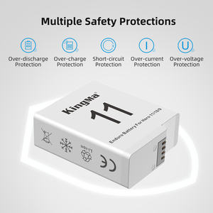 <span class=keywords><strong>Batería</strong></span> de iones de litio de repuesto KingMa, <span class=keywords><strong>batería</strong></span> de <span class=keywords><strong>Enduro</strong></span> para cámaras <span class=keywords><strong>Gopro</strong></span> <span class=keywords><strong>Hero</strong></span> 11 <span class=keywords><strong>Hero</strong></span> <span class=keywords><strong>10</strong></span> <span class=keywords><strong>Hero</strong></span> 9 Black - Product Image 4