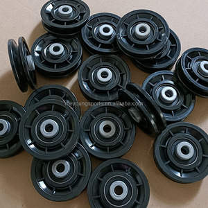 MeYoung Ağır Hizmet Tipi Metal Naylon Düz Rulmanlı Makara 25mm Kevlar Kayış Uyumlu Ticari Spor Salonu Egzersiz Pin Yükleme Seçimi - Product Image 5