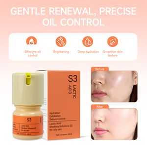 Parlayan cilt güçlendirici <span class=keywords><strong>Serum</strong></span> AHA yüz <span class=keywords><strong>Serum</strong></span> cilt yumuşatma tedavisi parlatıcı laktik asit <span class=keywords><strong>Serum</strong></span> 40ml - Product Image 2