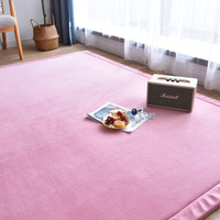 Nouvelle arrivée, tapis de sol en mousse à mémoire de forme en polaire corail, tapis de lit Tatami, tapis de jeu pour bébé, pour la chambre des enfants