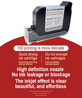 Imprimante jet d'encre industrielle portable mini à écran tactile, alimentée par batterie, haute résolution, garantie 1 an, nouvelle, pour marquage de cartes