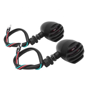 Luz de señal de giro Universal para motocicleta, 12V, luz de freno, indicador de luz trasera para Honda, Yamaha, <span class=keywords><strong>Suzuki</strong></span>, Kawasaki, Harley - Product Image 1