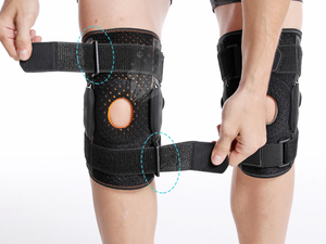 Attelle de genou articulée réglable Decompression Comforband pour la stabilisation du ménisque - Product Image 6