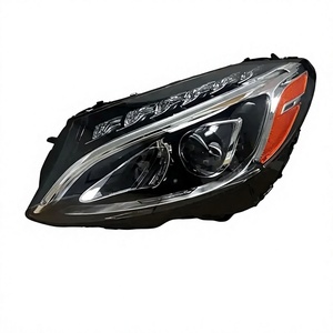 Gruppo Fari a LED Versione USA per <span class=keywords><strong>Mercedes</strong></span> Classe C W205 <span class=keywords><strong>C200</strong></span> C260 C300 2015-2018, Proiettore OEM A2059061561 Plug&Play - Product Image 3