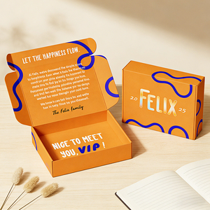 Accesorios de Moda, Caja de Regalo de Papel Corrugado Reutilizable Ecológica de Alta Gama, Impresión a Doble Cara, Diseño Personalizable Disponible - Product Image 2