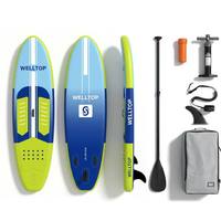 Planche à pagaie SUP ODM 320*81*15CM pour acheteurs de réseaux de vente à domicile, conforme aux spécifications du programme de télé-vente