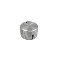 Amplificateur en Aluminium, bouton potentiomètre moleté, Volume Audio, contrôle des basses, boutons de guitare personnalisés en métal