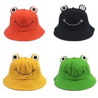 Enfant-parents grenouille seau chapeau pour femmes été automne plaine femme Panama randonnée en plein air plage pêche crème solaire femme Bob casquettes