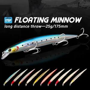 Nuova esca galleggiante per pesca di pesciolini da 25g/175mm esca artificiale per trota di pesce trota di luccio - Product Image 2