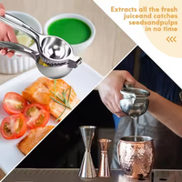 Grote handmatige aluminium citruspers voor fruit & groenten
