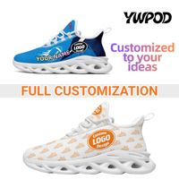 Chaussures de sport pour hommes et femmes, baskets de course à pied, imprimé football, respirantes, décontractées - FN003-26006133-10