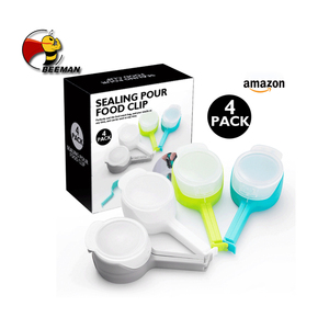 Beeman – sac <span class=keywords><strong>de</strong></span> rangement en plastique Pour collation, Clip <span class=keywords><strong>de</strong></span> scellage Pour nourriture - Product Image 1