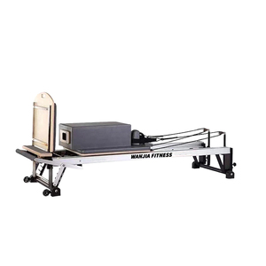 Reformer <span class=keywords><strong>Pilates</strong></span> in Legno di Acero di Alta Qualità per Studio, Attrezzatura per Esercizi in Vendita - Product Image 1