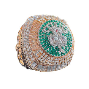 Anello Ufficiale del Campionato di Basket dei Celtics 2024, Anello Commemorativo in Lega d'<span class=keywords><strong>Oro</strong></span> per Uomo - Product Image 2