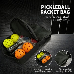 ไม้พายพิคเคิลบอลน้ำหนักเบาสำหรับผู้หญิง เด็ก และผู้เริ่มต้น น้ำหนัก 7-8 ออนซ์ ขนาด <span class=keywords><strong>4</strong></span> นิ้ว พร้อมปลอกหุ้มและกระเป๋า - Product Image 4