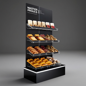 Tùy chỉnh kích thước kim loại kệ trưng bày cho siêu thị cửa hàng tiện lợi cửa hàng dầu xe trực tiếp từ nhà cung cấp Trung Quốc - Product Image 3