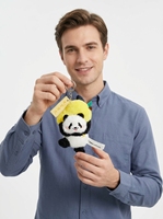 Peluche personnalisée certifiée CE EN71 M'Lan, porte-clés en peluche populaire, produit événementiel IP, breloque de sac, décoration d'intérieur, porte-bonheur Moscot