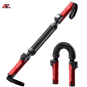 Wholesale Portable Adjustable Multifunction Home Hand Gripper Sports Power Twister Bar for Arm Muscle <b>Strength</b> <b>Training</b> - Product Image 1