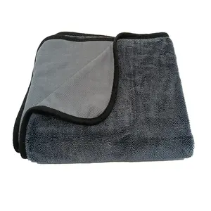 Paño de microfibra para coche, toalla de secado sin bordes, detalles de bote de microfibra, suministros de detalles, muestra gratis, toallas coreanas