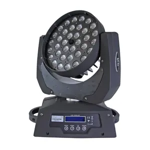 36pcs 10W rgbw 4in1 led uplights Zoom high power rgbw led wash moving head light