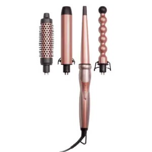 Hana Curling Haar Krimpen Ijzer Triple Barrel Nieuwe Hot Koop Goede Prijs Haar Curling Kit Set Wand Krul Ijzers Tang