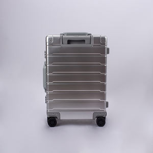 Maleta de Mano de Aluminio de Lujo con Panel sin Cremallera TSA, Impermeable, Ecológica y Ligera de Poliéster, Muestra de Logotipo Disponible - Product Image 6