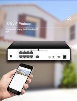 Caméra IP infrarouge en aluminium 4MP 2K pixels, objectif 3,6 mm, caméra réseau POE 48V, étanche IP66