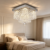 Lustre suspendu moderne en fer de luxe avec ampoules à incandescence, indice de fidélité des couleurs élevé 90, pour salon