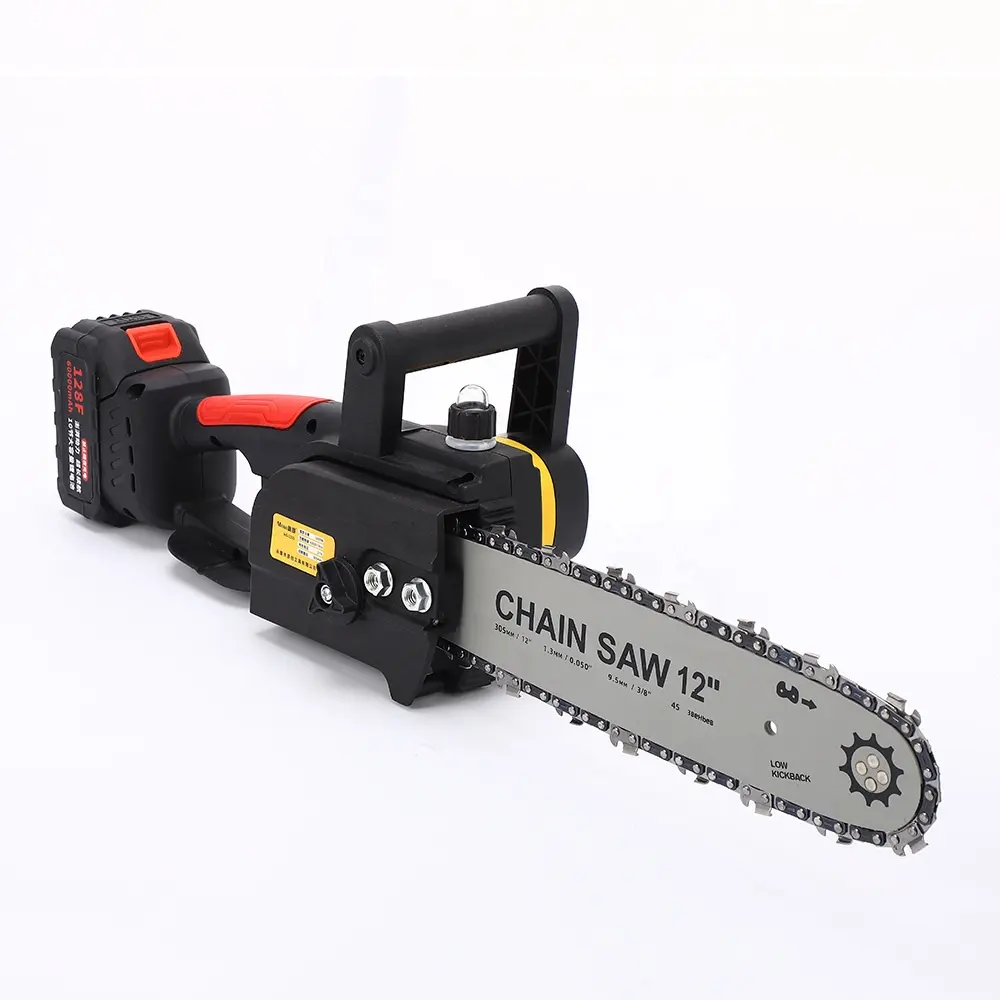 Probon venda quente 21V 12 polegada Elétrica Sem Fio Chainsaw Hand-held Ferramentas Elétricas mini Litium Battery Chainsaw