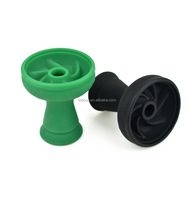 Bol à chicha en silicone incassable à spirale, facile à nettoyer, accessoire de fumage, logo personnalisé en usine, vente en gros, produit phare