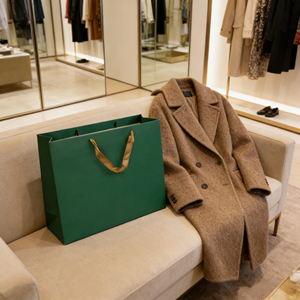 Bolsas de Papel de Lujo Impresas Personalizadas para Ropa y Calzado, Bolsas de Regalo Ecológicas Reciclables Premium - Product Image 6