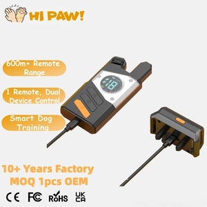 <span class=keywords><strong>Collar</strong></span> de Adiestramiento para Perros con <span class=keywords><strong>Collar</strong></span> Electrónico Recargable a Prueba de Agua IP67, <span class=keywords><strong>Collar</strong></span> Antiladridos Automático, Control Remoto Dual para Mascotas - Product Image 1