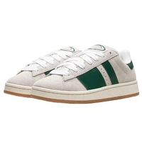 Chaussures plates tendance pour homme et femme, style campus années 2000, noir, gris, blanc, baskets décontractées, tennis, sport
