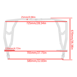 XXUN moto supérieure Crash Bar autoroute moteur protection garde pare-chocs pour <span class=keywords><strong>BMW</strong></span> S1000XR S1000 <span class=keywords><strong>XR</strong></span> <span class=keywords><strong>S</strong></span> <span class=keywords><strong>1000</strong></span> <span class=keywords><strong>XR</strong></span> 2024-2025 accessoires - Product Image 6