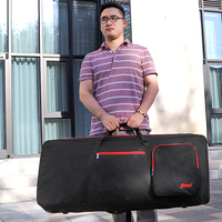Jinchuan Wholesale Custom 61-Key Electronic Keyboard Gig Bag 10mm Padded Soft Case Oxford Fabric Manufacturer