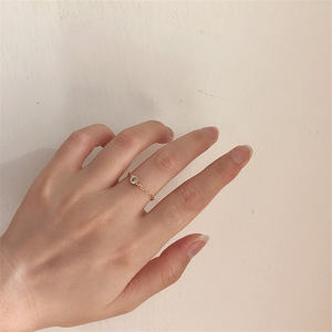 Eleganti <span class=keywords><strong>anelli</strong></span> di strass di perle gioielli di moda disegno <span class=keywords><strong>anelli</strong></span> regolabili <span class=keywords><strong>per</strong></span> le donne - Product Image 2