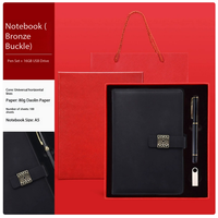 Coffret Cadeau d'Entreprise Personnalisé : Carnet de Notes Promotionnel et Journal d'Affaires sur Mesure