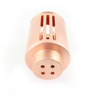 Colonne thermique Hengjie diamètre 8-80mm, tube thermique avec base, refroidissement par changement de phase, dissipateur thermique en tube de cuivre fritté pour GPU, CPU, IA