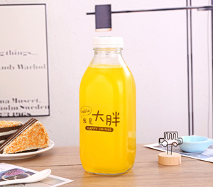 Bán Buôn 350Ml 500Ml Uống Chai Nước Trái Cây Trà Sữa Chai Nước Cam Nước Giải Khát Bao Bì Chai Với Nắp - Product Image 5