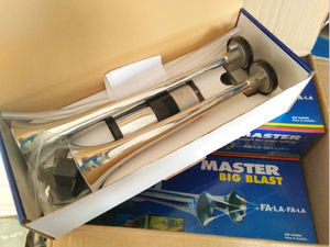 TZ 304 FA-<span class=keywords><strong>LA</strong></span>-FA-<span class=keywords><strong>LA</strong></span> Road Master 12V klaxon camion air klaxon mélodie musique trompette gros souffle pression d'air klaxon kit - Product Image 5