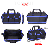 Trousse à outils pour électriciens 20 pouces Sac à outils Oxford Sac à outils à prix bon marché d'usine