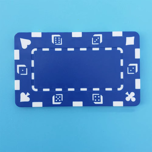 Jetons <span class=keywords><strong>de</strong></span> poker <span class=keywords><strong>de</strong></span> casino rectangulaires durables en ABS <span class=keywords><strong>de</strong></span> 32g, plusieurs couleurs, design floral, fait à la main, écologique, ensemble <span class=keywords><strong>de</strong></span> 100 pièces pour plateaux <span class=keywords><strong>de</strong></span> table - Product Image 2