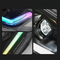 Phares avant LED RGB Hetop pour Civic 8ème génération (2006-2011) – Amélioration des feux avant, DRL, Plug & Play, Accessoires