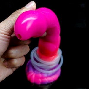 Faak Luminous Ejaculating Penis Water Spray Realistic Coloful Silicon Squirting <b>Dildo</b> Custom - Product Image 5
