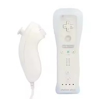 Manette de jeu Nunchuck Northpeak pour Wii et Wii U, design pour gaucher avec Motion Plus intégré