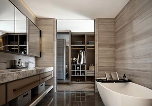 Servizio di Progettazione d'Interni per Appartamenti Moderni di Lusso Sanhai, Rendering 3D Max per Immobili, Piani di Costruzione Case - Product Image 3