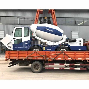 Camion malaxeur autochargeur HAMAC, malaxeur à béton mobile de 3,5 m³ avec pompe, moteur Yuchai 4105 - Product Image 3