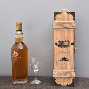 Boîte à bouteille de vin rouge en bois vintage 2 caisse de transport boîte de rangement en bois non fini boîte à vin gravée personnalisée boîte à vin en bois - Product Image 6