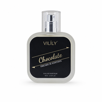 Perfume Unisex Gourmand en Aerosol de 60 ml, Aromas a Café, Vainilla, Chocolate y Coco, OEM, ODM, Marca Privada, Venta al por Mayor, Fragancia Corporal en Caja