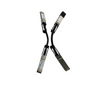 สายเคเบิล DAC QSFP56 ป้องกันสัญญาณรบกวนขั้นสูงพิเศษ 200G แบบเสียบใช้งานได้ทันที รองรับการเชื่อมต่อคลัสเตอร์ AI <span class=keywords><strong>5G</strong></span> POE - Product Image 1